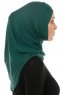 Hanfendy Cross Logo - Mørkegrøn One-Piece Hijab