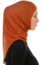 Hanfendy Cross Logo - Murstensrød One-Piece Hijab