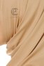 Micro Plain - Beige One-Piece Hijab - Ecardin