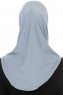 Micro Plain- Lyseblå One-Piece Hijab