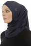 Micro Cross - Marine Blå One-Piece Hijab