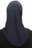 Micro Cross - Marine Blå One-Piece Hijab