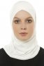 Micro Cross - Creme One-Piece Hijab