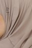 Micro Cross - Stengrå One-Piece Hijab