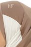 Esin - Mørk Taupe & Creme & Lys Taupe One-Piece Hijab