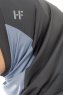 Esin - Anthracite & Lyseblå & Lysegrå One-Piece Hijab