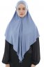 Ajda - Indigo Lynlås Hijab