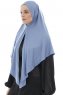 Ajda - Indigo Lynlås Hijab
