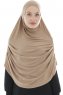 Roxelana - Lysebrun Lang Al Amira Hijab