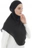 Ebrar - Sort Crepe Chiffon Al Amira Hijab