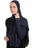 Azize - Marine Blå Pro Scarf Sport Hijab Set
