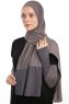 Azize - Mørkegrå Pro Scarf Sport Hijab Set
