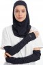 Bayda - Marine Blå Pro Sport Hijab Set