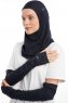 Bayda - Marine Blå Pro Sport Hijab Set