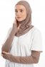 Bayda - Mørk Taupe Pro Sport Hijab Set