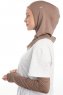 Bayda - Mørk Taupe Pro Sport Hijab Set