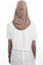 Bayda - Mørk Taupe Pro Sport Hijab Set