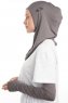 Bayda - Mørkegrå Pro Sport Hijab Set
