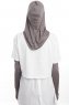 Bayda - Mørkegrå Pro Sport Hijab Set