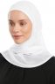 Sahar - Hvid One Piece Chiffon Hijab