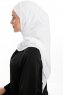 Sahar - Hvid One Piece Chiffon Hijab