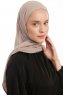 Sahar - Lys Taupe One Piece Chiffon Hijab
