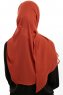 Sahar - Murstensrød One Piece Chiffon Hijab