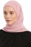 Sahar - Mørkrosa One Piece Chiffon Hijab
