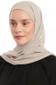 Sahar - Sand One Piece Chiffon Hijab