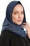 Taliah - Marine Blå One Piece Hijab