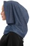 Taliah - Marine Blå One Piece Hijab