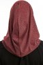 Taliah - Bordeaux One Piece Hijab