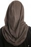 Taliah - Brun One Piece Hijab