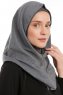 Taliah - Mørkegrå One Piece Hijab