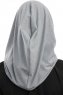 Taliah - Lysegrå One Piece Hijab