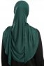 Vesile - Mørkegrøn One-Piece Hijab