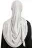 Vesile - Lysegrå One-Piece Hijab