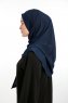 Nermin - Marine Blå Sandy Scarfs Hijab