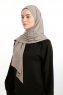 Nermin - Mørk Taupe Sandy Scarfs Hijab