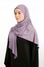 Nermin - Mørke Lilla Sandy Scarfs Hijab