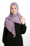 Nermin - Mørke Lilla Sandy Scarfs Hijab