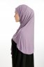 Nermin - Mørke Lilla Sandy Scarfs Hijab