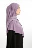 Nermin - Mørke Lilla Sandy Scarfs Hijab