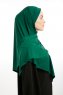 Nermin - Mørkegrøn Sandy Scarfs Hijab