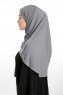 Nermin - Mørkegrå Sandy Scarfs Hijab
