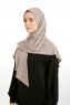 Nermin - Stengrå Sandy Scarfs Hijab