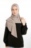 Nermin - Stengrå Sandy Scarfs Hijab