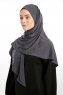 Nermin - Anthracite Sandy Scarfs Hijab