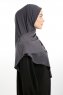 Nermin - Anthracite Sandy Scarfs Hijab