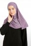 Ilay - Mørke Lilla Sandy Turban Hijab